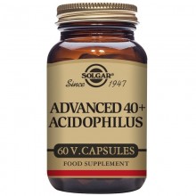 40 Plus Acidophilus Avanzado  | Solgar | 60 Cáps | Probiótico - Sis. Digestivo