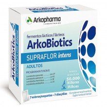 Arkobiotics Supraflor Intens Adultos | Arkopharma | 7 sobres | Digestión - Bienestar intestinal