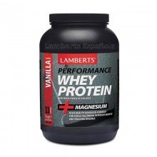 Whey Protein - Sabor a Vainilla| Lamberts | 1000g |  Intenso ejercicio y régimen de entrenamiento