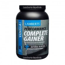 Complete Gainer - sabor a Vainilla | Lamberts | 1816g en polvo |  Construcción del musculo - Maximiza la potencia