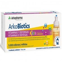 Arkobiotics Vitaminas y Defensas Niños | Arkopharma | 7 dosis | Sistema inmune - Sistema digestivo - Energizante