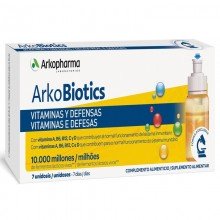 Arkobiotics Vitaminas y Defensas Adultos | Arkopharma | 7 dosis | Sistema inmune - Sistema digestivo - Energizante
