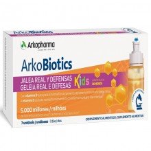 Arkobiotics Jalea Real y Defensas Kids| Arkopharma | 7 dosis | Sistema digestivo - Sistema inmune - Infantil