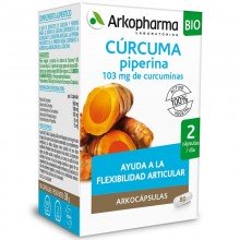 Arkocápsulas Cúrcuma | Arkopharma | 80 Cáp. | Articulaciones - Fitoterapia - Fitness