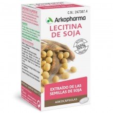Lecitina de Soja | Arkocápsulas | Arkopharma | 48 cáps de 550 mg | Sistema circulatorio