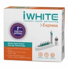 Iwhite Express  | IWhite | 10 esponjas y 1 sérum  | Sonrisa brillante al instante - No daña el esmalte