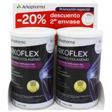 Colágeno Sabor Limón | Arkoflex | Arkopharma | 2 x 360 gr. en polvo | Suplementos vitamínicos - Minerales - Huesos