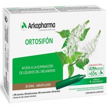 Ortosifón | Arkofluido | Arkopharma | 20 ampollas de 15 gr. | Riñón y vías urinarias - Detoxificante