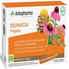 Echinácea + Própolis | Arkofluido | Arkopharma | 10 ampollas de 15 ml. | Sistema inmunitario