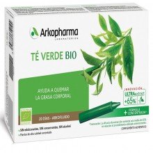 Té Verde BIO | Arkofluido | Arkopharma | 20 ampollas de 15 ml. | Pérdida de peso - Detoxificante