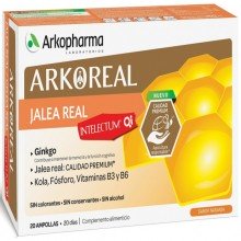 Jalea Real – Intelectum | Arkoreal | Arkopharma | 20 ampollas de 15 ml. | 500 mgr. | Jalea Real - Estimulante