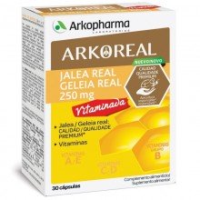 Jalea Real Vitaminada | Arkoreal | Arkopharma | 30 cáps de 250mg | Jalea Real - Energía - Sistema Inmunitario