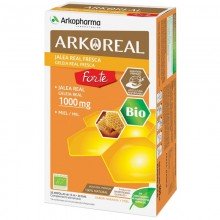 Jalea Real Fresca BIO Forte | Arkoreal | Arkopharma | 20 ampollas de 15 ml. | 1000 mgr. | Energía – Sis. Inmunitario