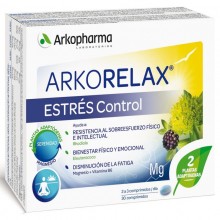 Arkorelax Estrés Control | Insomnio | Arkopharma | 30 comp. | Insomnio y estrés
