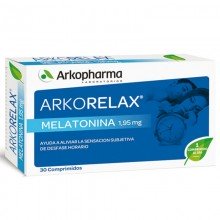 Arkorelax Melatonina | Insomnio | Arkopharma | 30 comp. 1,95mg | Insomnio y estrés