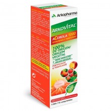 Arkovital Acerola 1000 fuente de vitamina C  | Arkovital | Arkopharma | 15 Comp. de 1000 mg |cansancio y fatiga