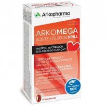 Arkomega Aceite de Krill Omega 3 – 15 | Colesterol | Arkopharma | 15 Cáp. 500mg | Salud del Corazón - Sistema circulatorio