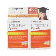 Intelectum Study | Arkovital | Arkopharma | 30 Cáps (x2) de 154 mg | Estudiantes - Rendimiento y Concentración