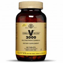 Fórmula VM-2000 - Multivitamínico y Mineral | Solgar | 180 Comp  | Sistema Inmunitario - Antioxidante