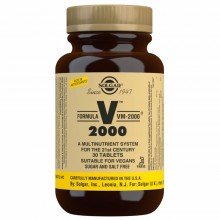 Fórmula VM-2000 - Multivitamínico y Mineral | Solgar | 30 Comp  | Sistema Inmunitario - Antioxidante