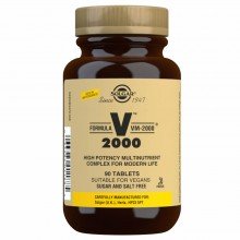 Fórmula VM-2000 - Multivitamínico y Mineral | Solgar | 90 Comp  | Sistema Inmunitario - Antioxidante