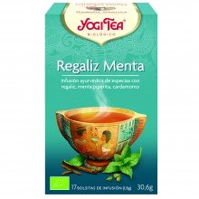 Yogi Tea| Regaliz Y Menta| Nutrition & Santé | 17 bolsas| Regaliz, Menta, Canela, Jengibre, Clavo - Satisfacción