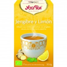 Yogi Tea| Jengibre y Limón| Nutrition & Santé | 17 bolsas| Jengibre, Limón, Regaliz dulce, Pimienta - Animar