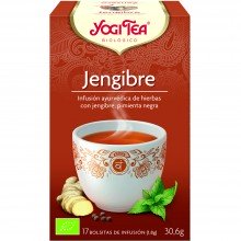 Yogi Tea| Jengibre | Nutrition & Santé | 17 bolsas| Jengibre, Limón, Regaliz dulce, Pimienta - Animar