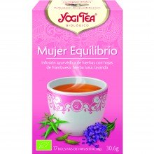 Yogi Tea| Mujer Equilibrio| Nutrition & Santé | 17 bolsas| Tomillo, Regaliz, Lavanda y Frambuesa - Equilibrio