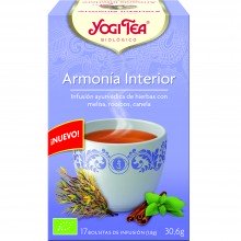 Yogi Tea| Armonía Interior| Nutrition & Santé | 17 bolsas| Melisa dulce, Lavanda y Canela - Relajante