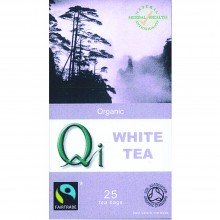 Qi - Té blanco BIO | Nutrition & Santé | 25 bolsitas| Té blanco 100%| Fatiga, Antioxidante & Diurético
