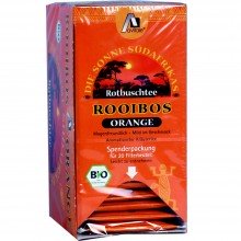 Avitale - Té Rooibos Naranja BIO| Nutrition & Santé | 20 bolsitas | Té Rooibos y aroma de Naranja| Digestiva y calmante