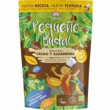 Pequeño Buda - Cacao & Algarroba Bio| Nutrition & Santé | 400g| Trigo Sarraceno, Chufa molida, Cacao y Algarroba| Superalimento