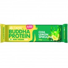 Buddha Protein - Chia, Limón & Spirulina | Nutrition & Santé | 35g | Dátiles, Proteina de Guisante y Arroz | Superalimento