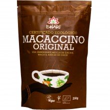 Macaccino Bio | Nutrition & Santé | 250g| Cacao Bio, Azucar de Coco y Maca| Superalimento