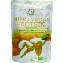 Super Vegan Protein Bio| Nutrition & Santé | 250g | Proteina de Arroz, Guisante y Cáñamo en polvo | Superalimento
