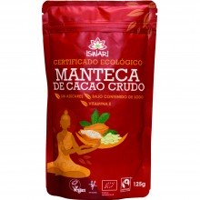 Manteca de Cacao Bio Fairtrade| Nutrition & Santé | 125g | Cacao Ecológico en Polvo | Superalimento Nutritivo