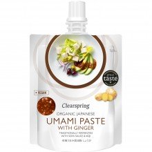 Pasta Umami con Jengibre | ClearSpring  | 150g | Salsa de Soja - Arroz y Jengibre | Best Of Japan