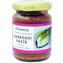 ClearSpring - Umeboshi Ciruela Pasta | Nutrition & Santé | 150g | Ciruelas japonesas ume, hojas de shiso | Best Of Japan