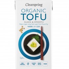 ClearSpring - Tofu Sedoso Japonés | Nutrition & Santé | 300 gr | Soja | Best Of Japan