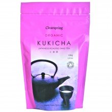 ClearSpring - Té Kukicha a Granel | Nutrition & Santé | 125g | Té de Ramitas tostadas Kukicha| Best Of Japan