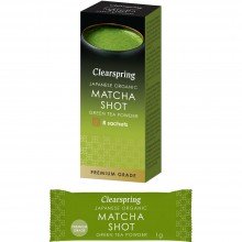Matcha Shot Green tea Powder | ClearSpring|8 Monodosis |  Best Of Japan