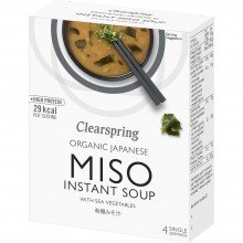 Soup instant Miso | ClearSpring  | 4 servicios | receta tradicional japonesa| Best Of Japan