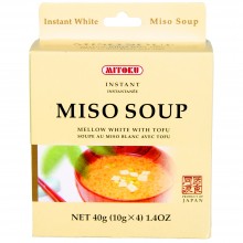Miso Soup With Tofu| Mitoku Macrobiotic |4 servicios |suave y ligeramente dulce | Best Of Japan