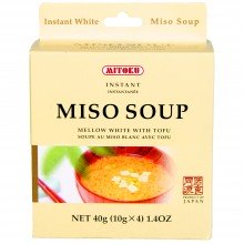 Miso Soup With Tofu| Mitoku Macrobiotic |4 servicios |suave y ligeramente dulce | Best Of Japan