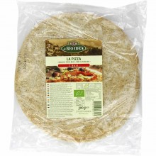 Bio Idea - Base de Pizza | Nutrition & Santé | 300g | Harina de Trigo Integral y Levadura | Panadería