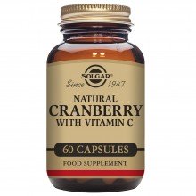 Arándano Rojo con Vitamina C  | Solgar | 60 Cáps de 460 mgr. | Infecciones Urinarias - Antioxidante