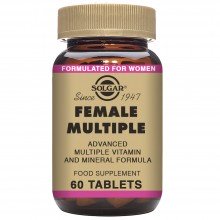 Female Múltiple  | Solgar | 60 Comps de 1363 mgr. | Fertilidad - Cansancio