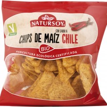 Chips de Maíz Chile |Natursoy | 75g |Snacks