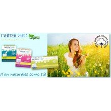 Compresa Extra Larga con Alas | Natracare|10 Uni. 100% Bio algodón Eco. | Gran Calidad - Cuidado e Higiene Femenina